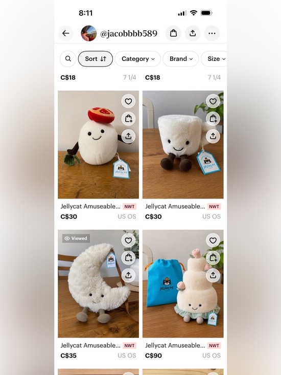 Jellycat Other - FAKE JELLYCATS!